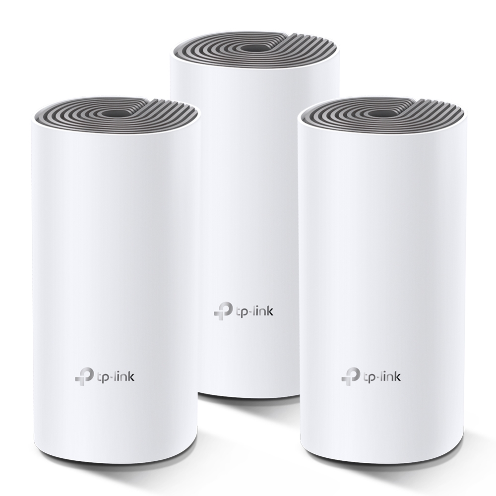 TP-Link Deco E4(3-Pack) Домашняя Mesh Wi-Fi система AC1200