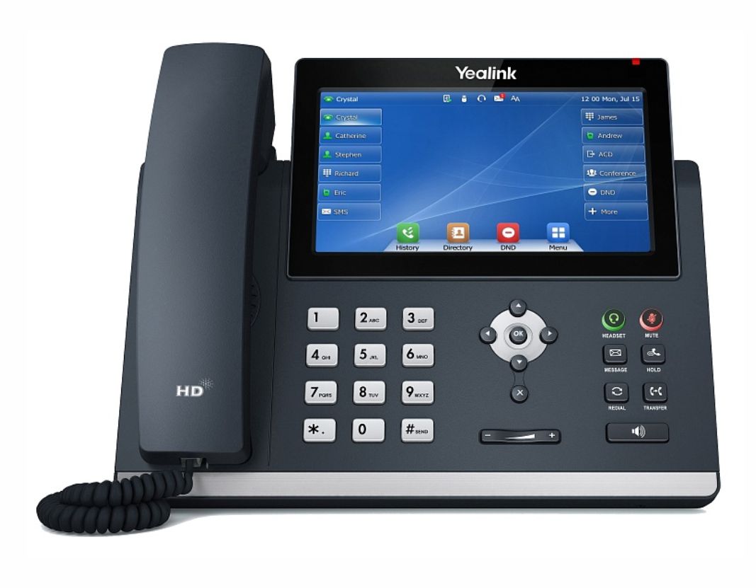 Yealink SIP-T48U мультимедийный IP-телефон