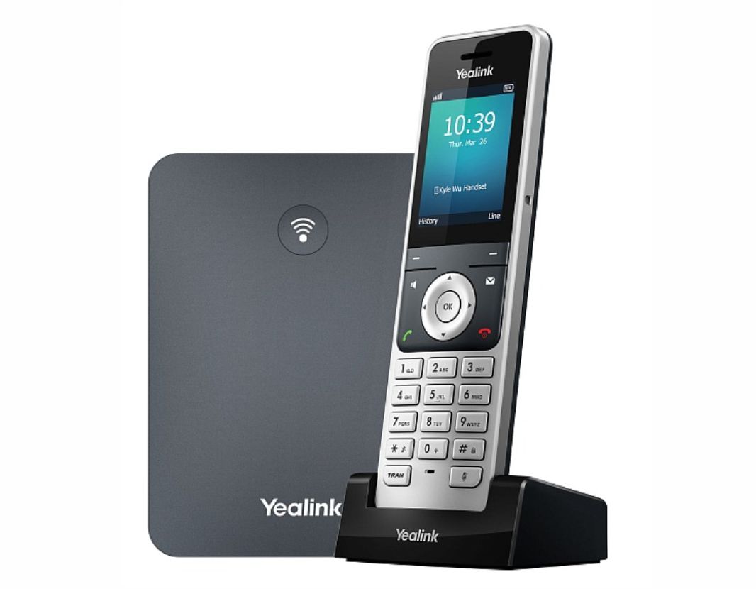 Yealink W76P высокопроизводительная беспроводная телефонная IP-DECT-система