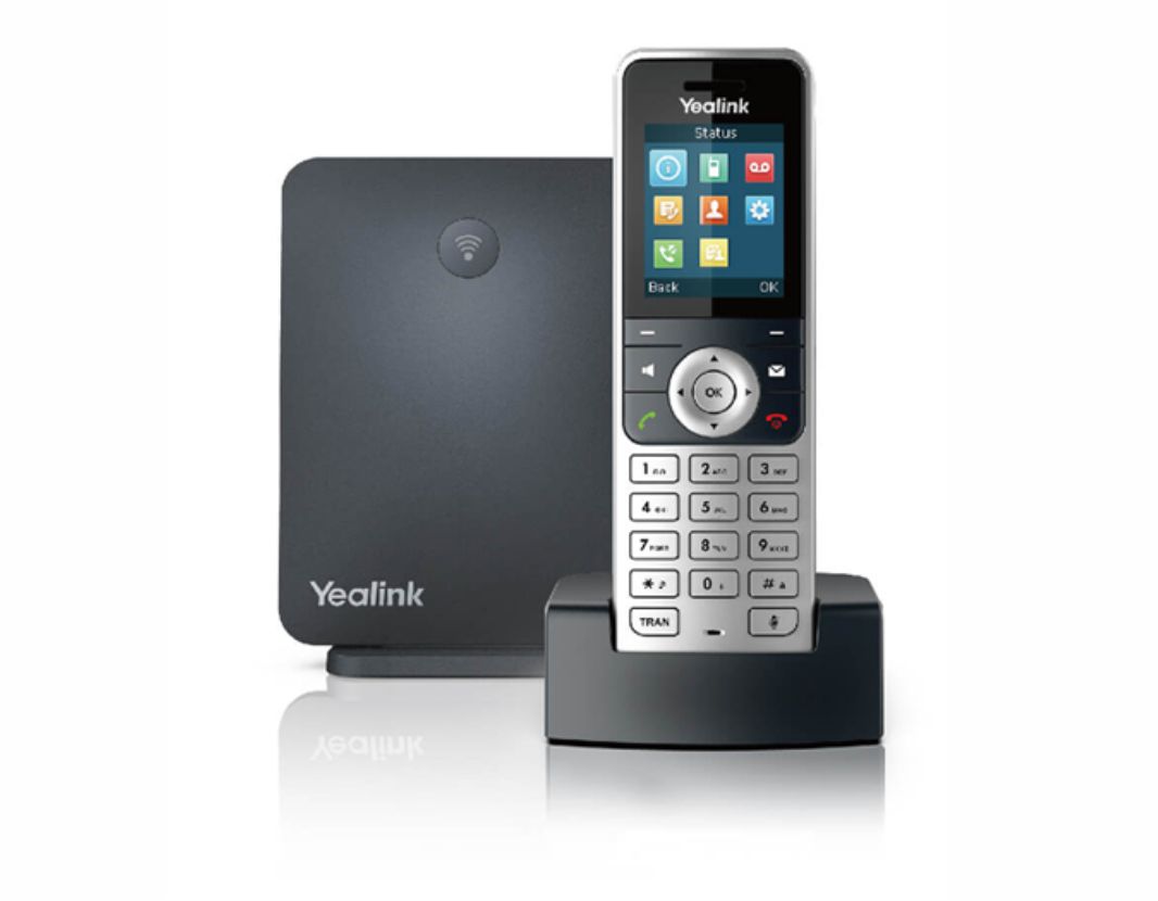 Yealink W53P комплект из базовой станции Yealink W60B и беспроводной трубки  Yealink W53H