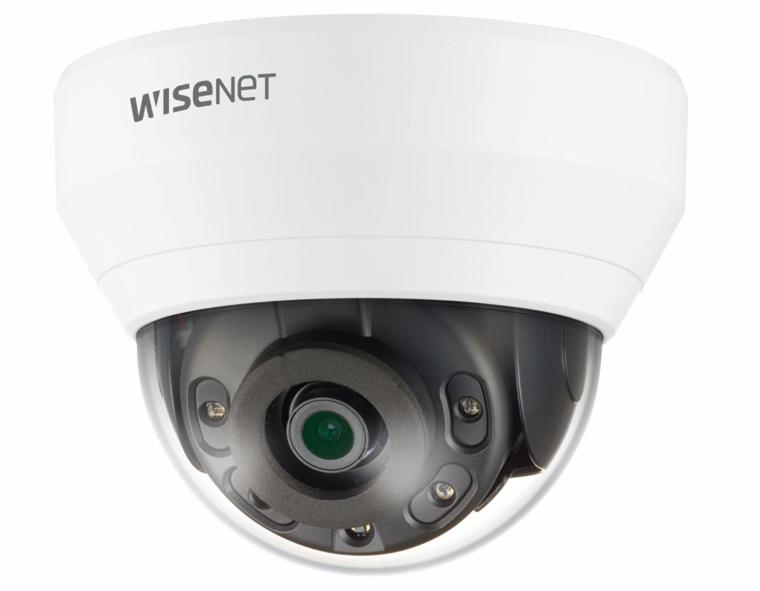 Wisenet QND-6012R 2МП H.265 сетевая купольная камера с ИК-подсветкой